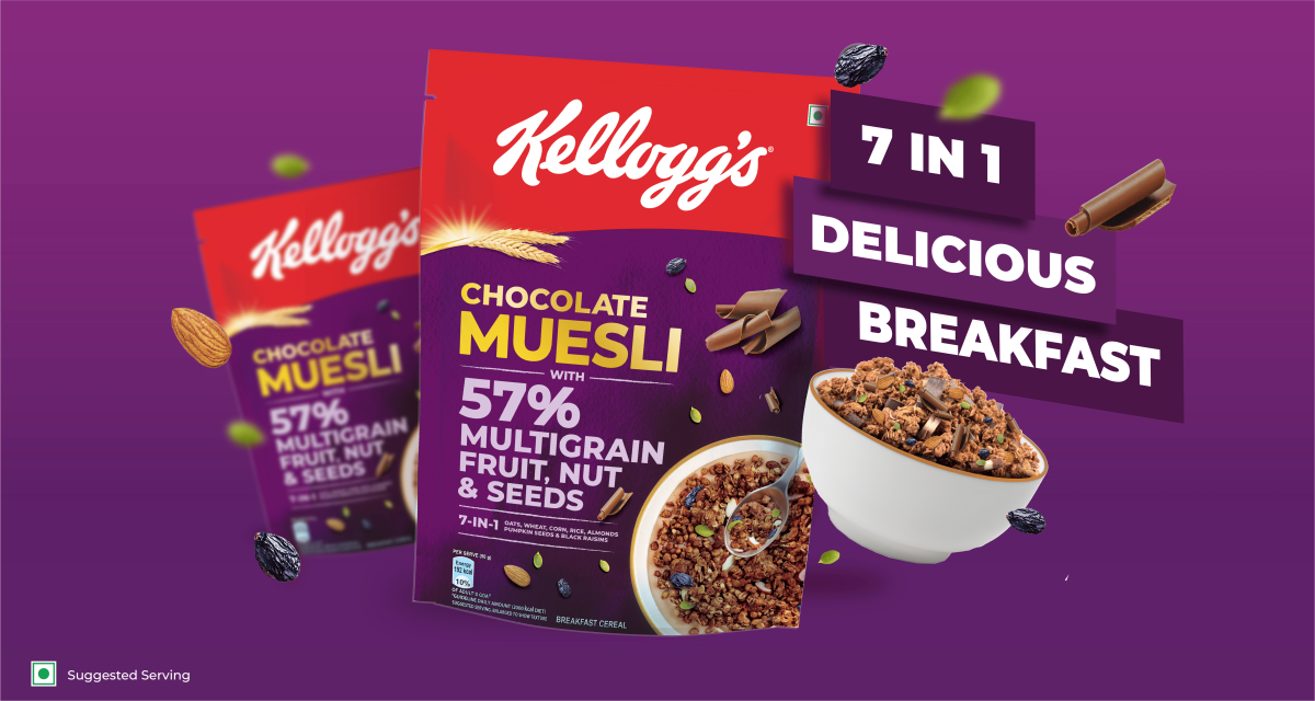 Unveiling the All-New Kellogg’s Chocolate Muesli Experience